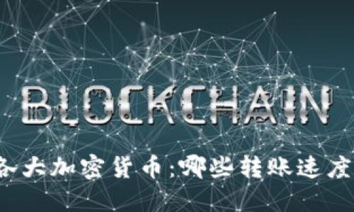 比较各大加密货币：哪些转账速度最快？