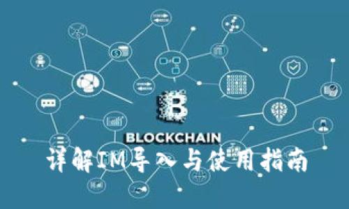 详解IM导入与使用指南